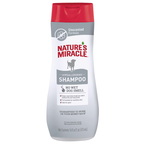 Nature's Miracle Hypoallergenic Unscented Dog Shampoo