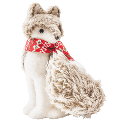 Bass Pro Shops Fox with Scarf Decor