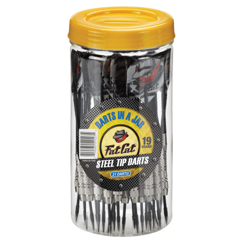 Fat Cat Steel-Tip Darts in a Jar