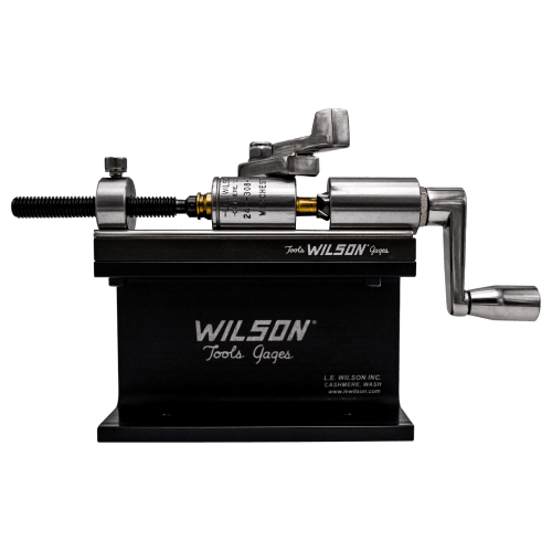 LE Wilson Regular Stop Stainless Case Trimmer Kit