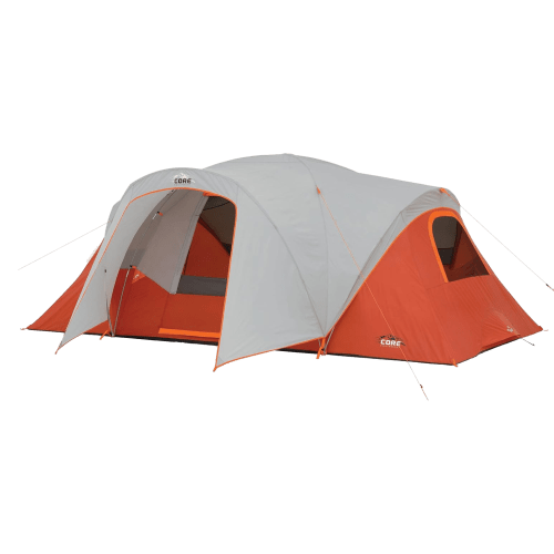 CORE Equipment 9-Person Extended Dome Tent with Vestibule