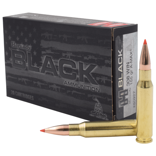Hornady BLACK .308 Win 155 Grain Centerfire Rifle Ammo