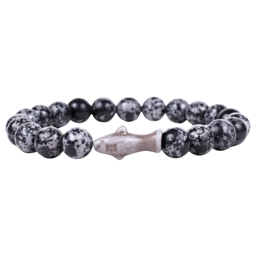 Fahlo Track-A-Shark Ocelli Stone Bracelet