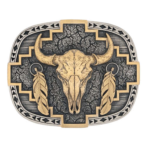 Montana Silversmiths Southwest Abundance Attitude Belt Buckle