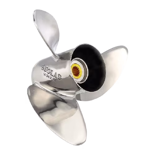 Solas Titan HR 3 Stainless Steel 3-Blade Propeller for Mercury