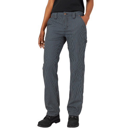 Dickies Hickory Stripe Carpenter Pants for Ladies