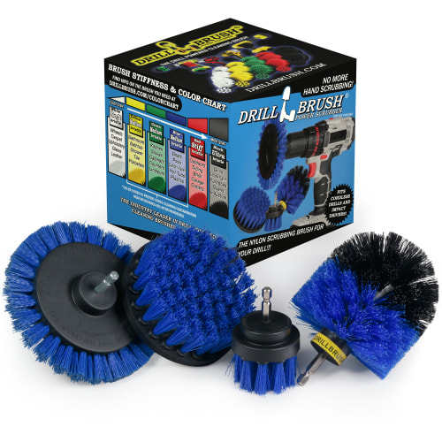 Drillbrush Power Scrubber Edge Brush Kit