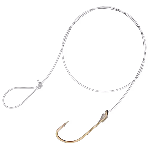 Sea Striker Gold Baitholder Snelled Hook