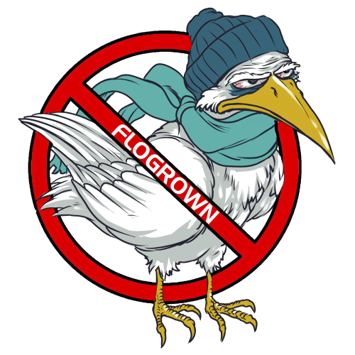 FloGrown Snowbird Vinyl Decal