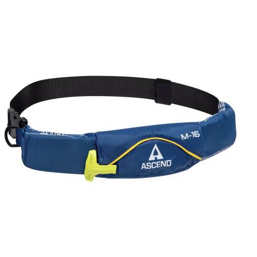 New! Ascend M-16 Manual Inflatable Belt Pack