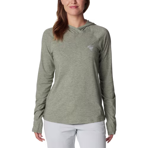 New! Columbia PFG Uncharted Long-Sleeve Hoodie for Ladies