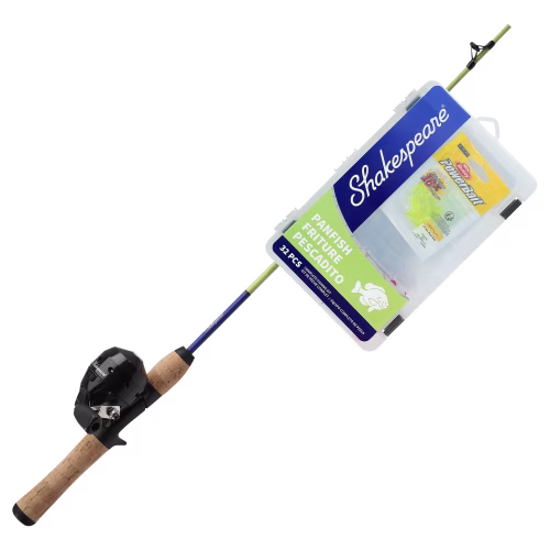 New! Shakespeare Catch More Fish Panfish Spincast Combo