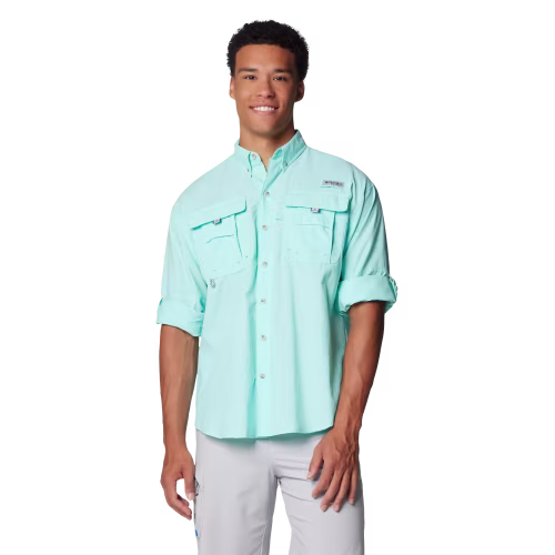 New! Columbia PFG Bahama II Long-Sleeve Fishing Shirt for Men