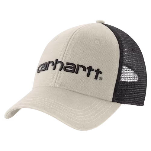 New! Carhartt Canvas Mesh-Back Logo Graphic Cap