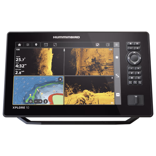 New! Humminbird XPLORE 10 CMSI+ CHIRP MEGA SI Fish Finder/Chartplotter