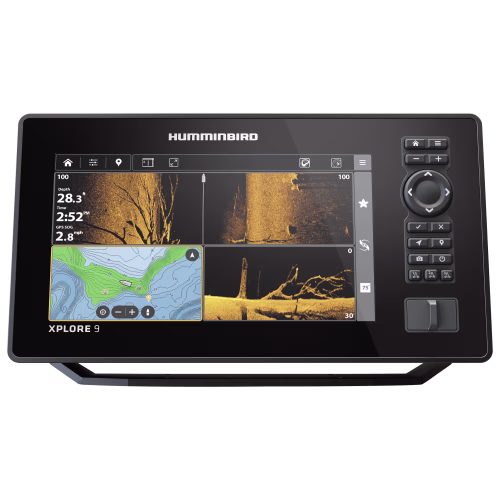 New! Humminbird XPLORE 9 CMSI+ CHIRP MEGA SI Fish Finder/Chartplotter