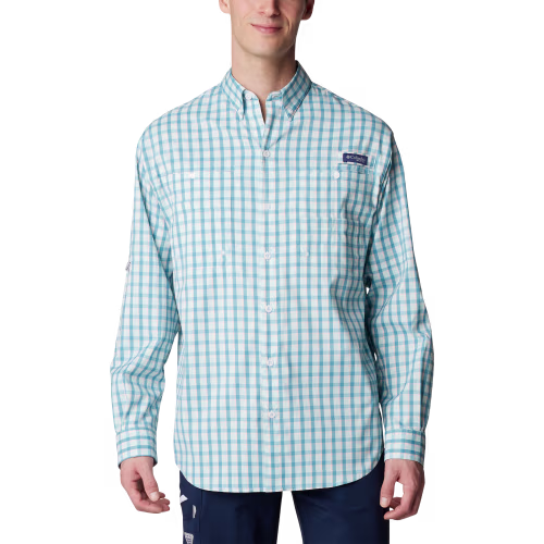New! Columbia PFG Super Tamiami Long-Sleeve Shirt for Men