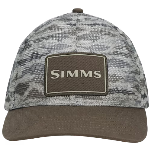 New! Simms Mesh All-Over Trucker Cap