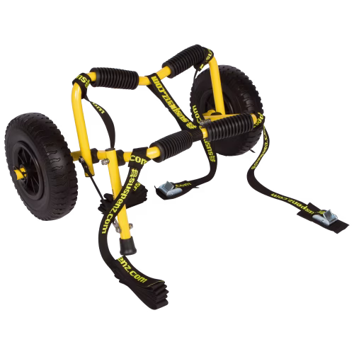 New! Suspenz Stowable Kayak Airless Cart