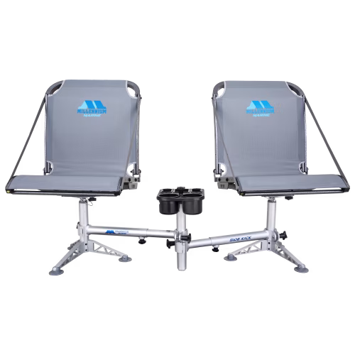 New! Millennium Marine Sidekick Double-Seat Fishing Combo