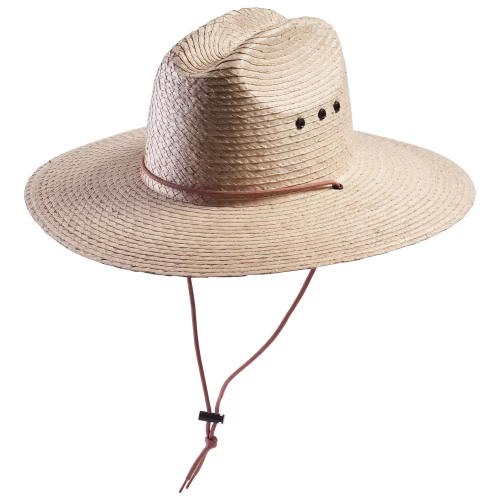 New! RedHead Palm Straw Lifeguard Hat
