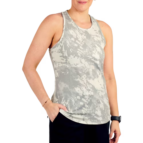 New! AFTCO Ocean Bound Printed Racerback Tank for Ladies