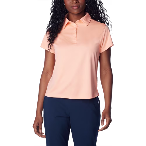 New! Columbia PFG Tidal Tee Short-Sleeve Polo for Ladies
