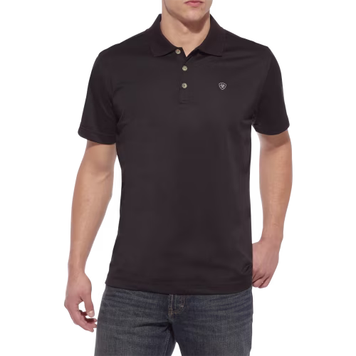 New! Ariat Tek Short-Sleeve Polo for Men
