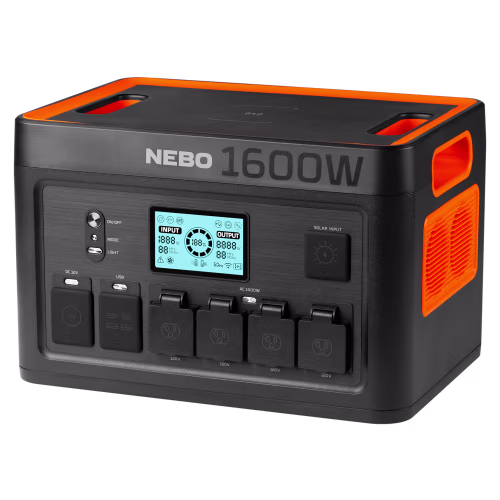 New! NEBO Pinnacle 1600 Portable Power Station