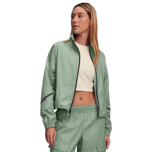 New! Under Armour Unstoppable Woven Sheen Jacket for Ladies
