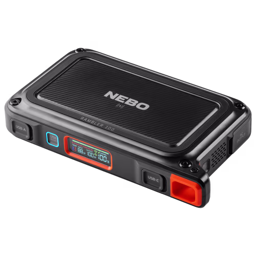 New! NEBO Rambler 100 Portable Power Station