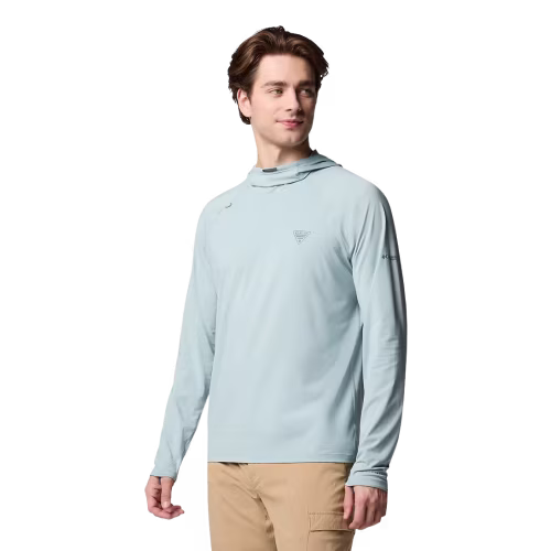 New! Columbia Wild Cast Sun Hoodie for Men