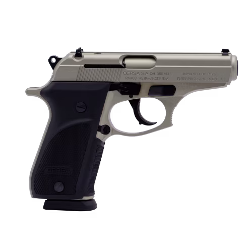 New! Bersa Thunder 380 Nickel Plus Semi-Auto Pistol