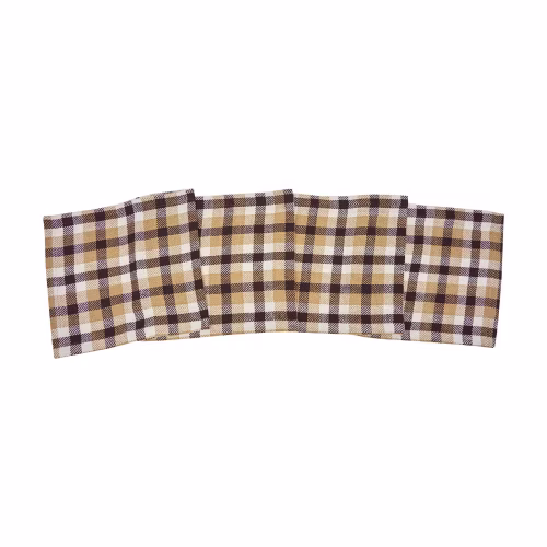 New! C&F Home Dunmore Plaid Cocoa Table Runner