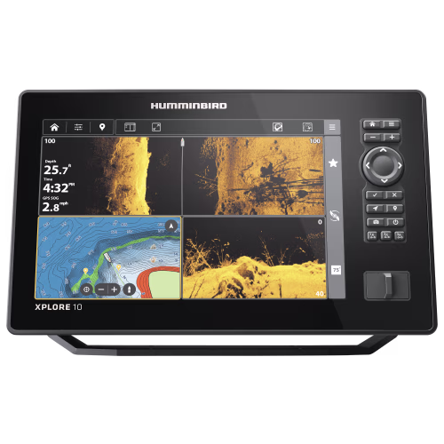 New! Humminbird XPLORE 10 CHIRP MEGA SI Fish Finder/Chartplotter