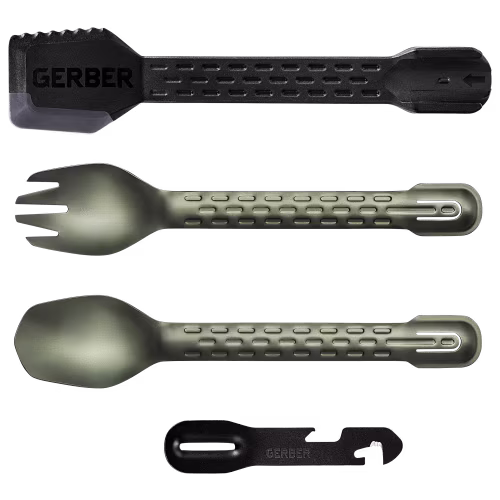 New! Gerber ComplEAT Multi-Tool Camp Cooking Utensils