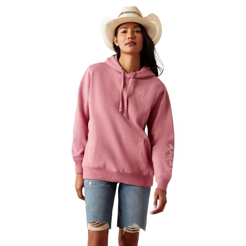 New! Ariat Logo 2.0 Long-Sleeve Hoodie for Ladies