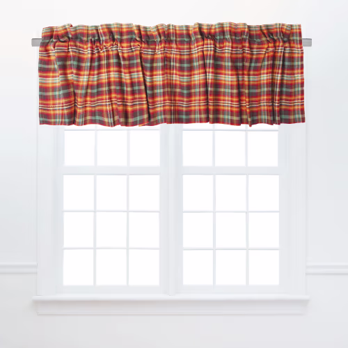 New! C&F Home Randall Plaid Valance