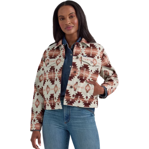 New! Wrangler Retro Boyfriend-Fit Jacket for Ladies