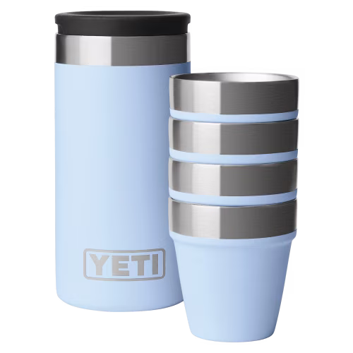 New! YETI Shot Glasses and Carrying Case