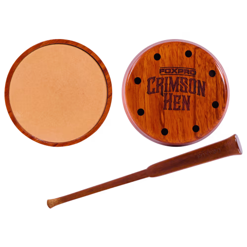 New! FOXPRO Crimson Hen Ceramic Friction Turkey Call