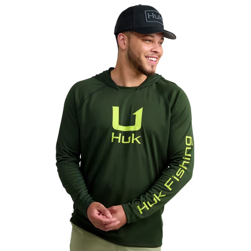 New! Huk Icon Long-Sleeve Hoodie for Men