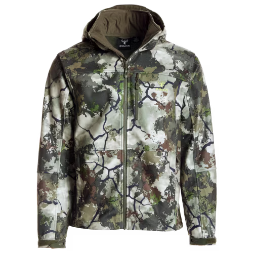 New! Kings Camo Hunter Series Wind-Defender Fleece Jacket for Men
