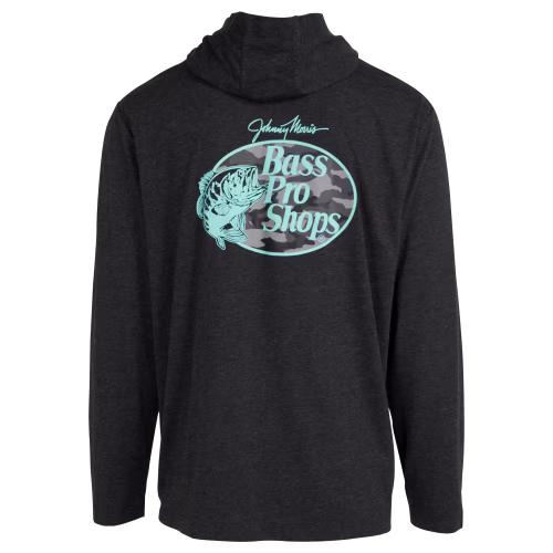 New! Bass Pro Shops Long-Sleeve Graphic Hoodie for Men