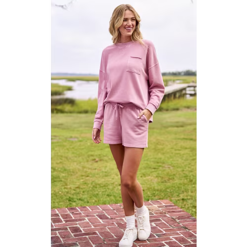 New! Natural Reflections Harbor Terry Shorts for Ladies