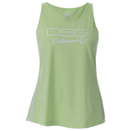 New! DSG Outerwear Logo Razor Back Tank Top for Ladies