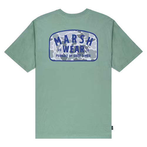 New! Marsh Wear Alton Camo Short-Sleeve T-Shirt for Men