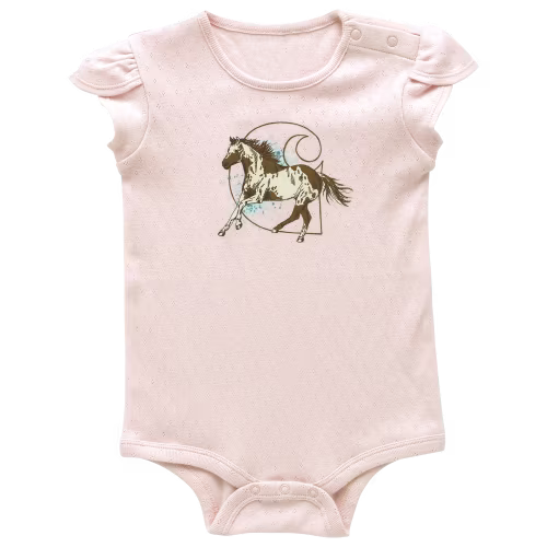 New! Carhartt Horse Short-Sleeve Bodysuit for Babies