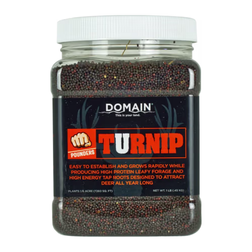 New! Domain Outdoors Turnip Seed Pounder