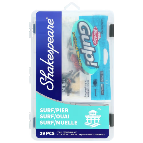 New! Shakespeare Catch More Fish Surf/Pier Kit